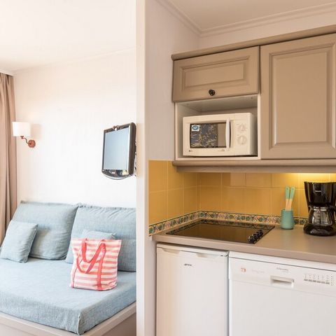 Studio 4 personen - Studio - 1 Schlafalkoven - Terrasse oder Balkon
