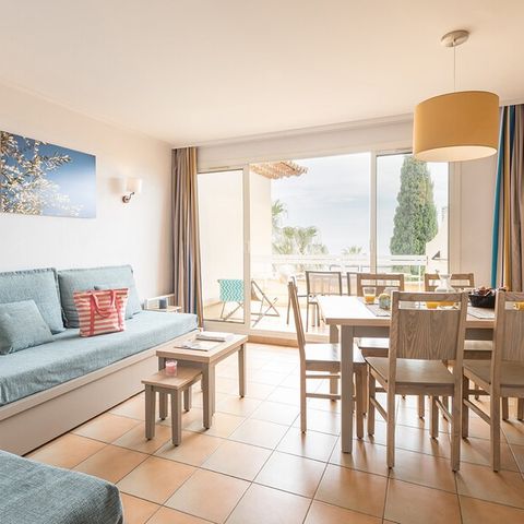Wohnung 6 personen - - 1 Schlafzimmer + 1 Schlafalkoven - Terrasse oder Balkon