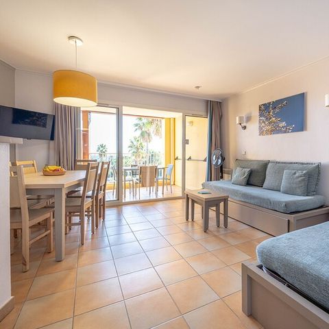 Wohnung 6 personen - - 1 Schlafzimmer - Terrasse oder Balkon - Meerblick