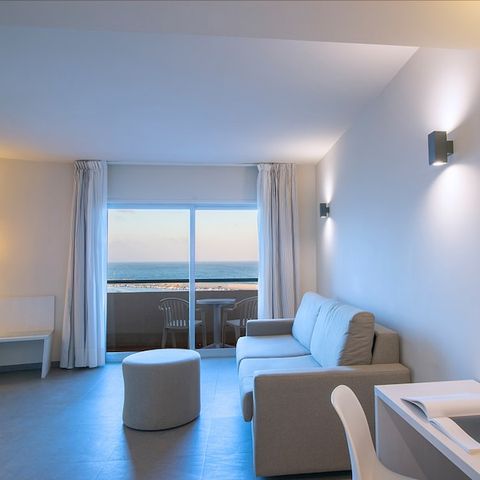 Apartement 2 Personen - Junior Suite Balkon - Meerblick - 1 Schlafzimmer