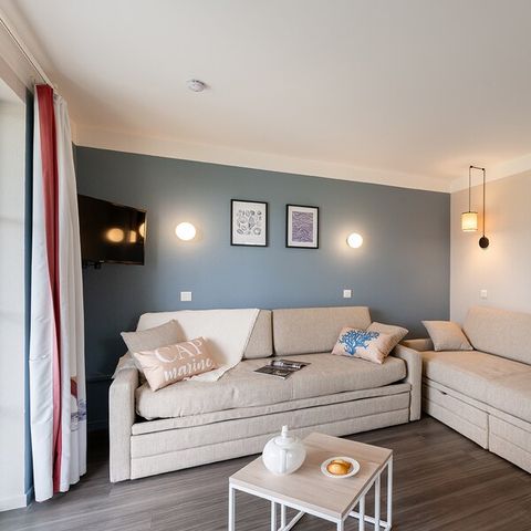 Apartement 3 Personen - - 1 Schlafzimmer - Gartengeschoss - Terrasse