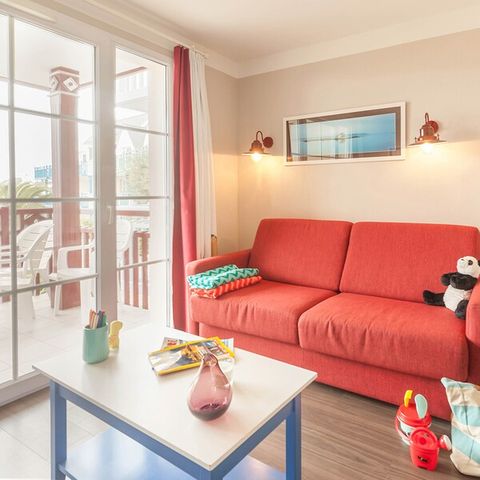 Apartement 4 Personen - 1 Schlafzimmer - Terrasse oder Balkon