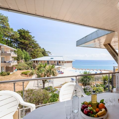 Apartement 6 Personen - - 1 Schlafzimmer + 1 Schlafalkoven - Terrasse oder Balkon - Meerblick