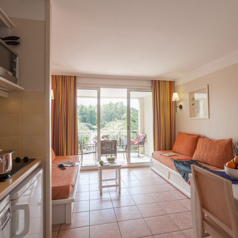 Apartement 5 Personen - - 1 Schlafzimmer - Terrasse oder Balkon - Poolblick - Klimatisiert