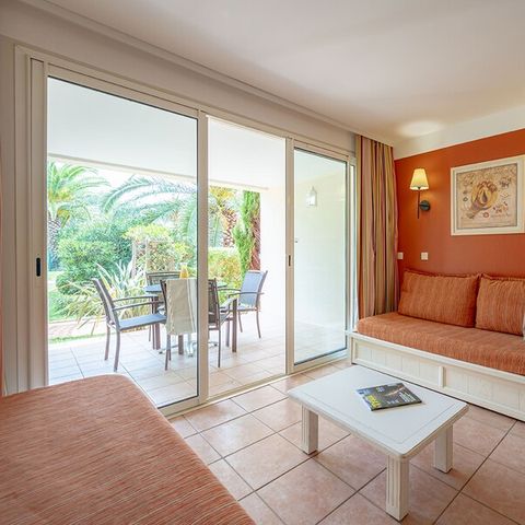 Studio 4 personen - 1 Schlafbereich - Terrasse oder Balkon - Klimatisiert