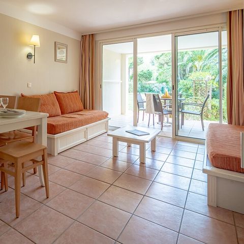 Studio 4 personen - 1 Schlafbereich - Terrasse oder Balkon - Klimatisiert