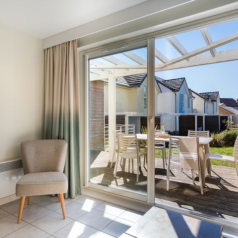 Bungalow 4 Personen - - 1 Schlafzimmer - Terrasse