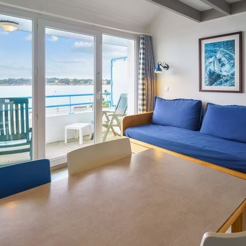 Apartement 4 Personen - - 1 Schlafzimmer - Duplex - Balkon - Meerblick
