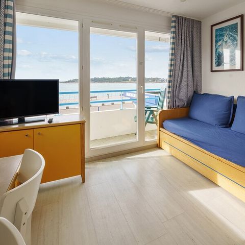 Studio 4 personen - 1 Schlafnische - Balkon - Meerblick