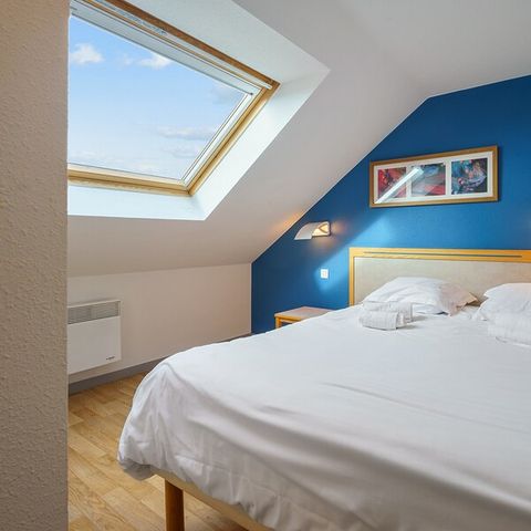 Wohnung 4 personen - 1 Schlafzimmer - Duplex - Balkon - Meerblick