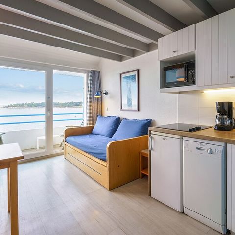 Wohnung 4 personen - - 1 Schlafzimmer - Duplex - Balkon - Meerblick