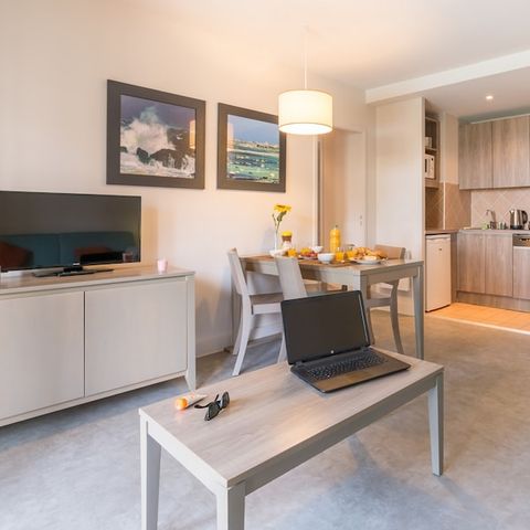 Apartement 5 Personen - - 1 Schlafzimmer - Terrasse oder Balkon - Meerblick