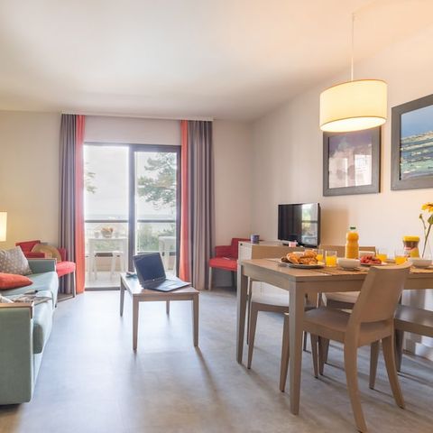 Apartement 5 Personen - - 1 Schlafzimmer - Terrasse oder Balkon - Meerblick