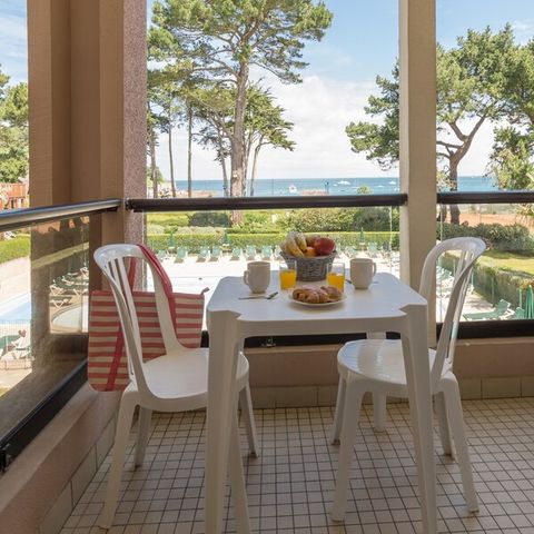 Apartement 5 Personen - - 1 Schlafzimmer - Terrasse oder Balkon - Meerblick