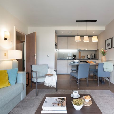 Apartement 4 Personen - - 1 Schlafzimmer - Terrasse oder Balkon - Gebäude am Hafen