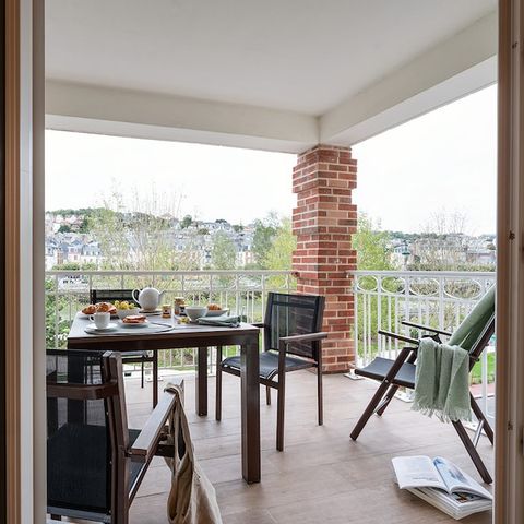 Apartement 4 Personen - - 1 Schlafzimmer - Terrasse oder Balkon - Gebäude am Hafen