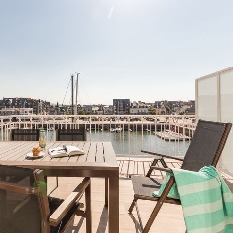 Wohnung 6 personen - - 2 Schlafzimmer - Terrasse oder Balkon - Gebäude am Hafen