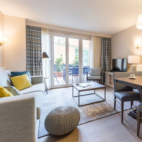 Wohnung 6 personen - - 2 Schlafzimmer - Terrasse oder Balkon - Duplex - Gebäude am Hafen