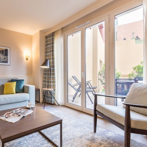 Wohnung 6 personen - - 2 Schlafzimmer - Terrasse oder Balkon - Duplex - Gebäude am Hafen