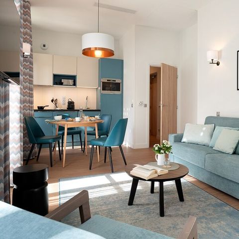 Wohnung 4 personen - - 1 Schlafzimmer - Zollgebäude