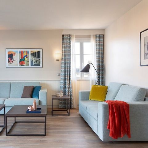 Wohnung 6 personen - - 2 Schlafzimmer - Terrasse oder Balkon - Gebäude am Hafen