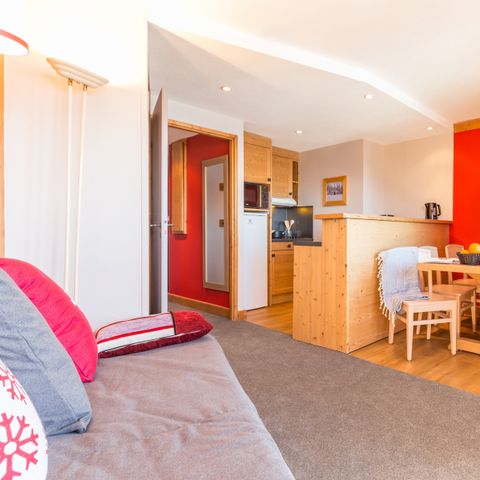 Wohnung 4 personen - 1 Schlafzimmer - Südlage