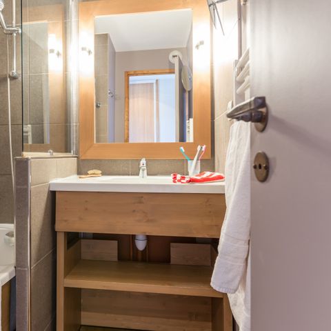 Wohnung 4 personen - 1 Schlafzimmer - Südlage