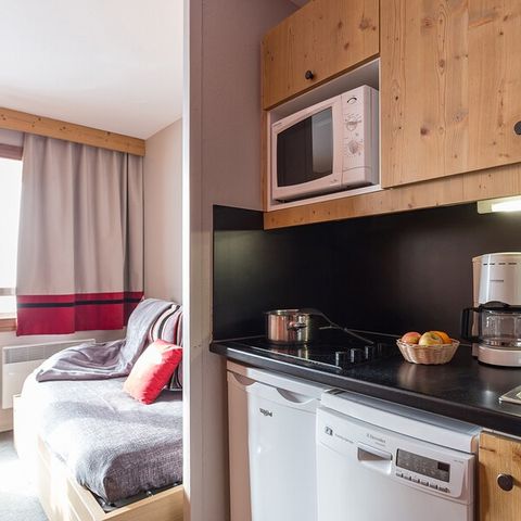 Studio 4 personen - 1 Schlafbereich