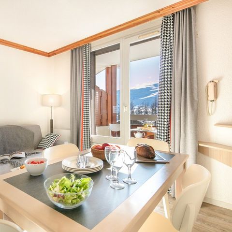 Studio 4 personen - 1 Schlafbereich - Ausrichtung Süden - Renoviert