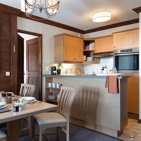 Wohnung 6 personen - 6 Personen – 2 Schlafzimmer – Außenpool mit Blick auf den Mont Blanc