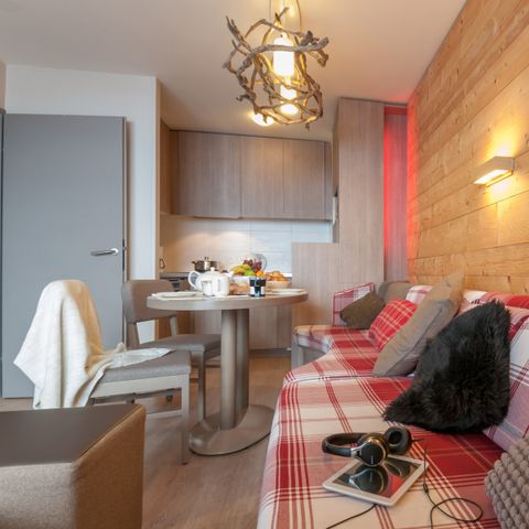 Wohnung 4 personen - - 1 Schlafzimmer - Balkon - Bergblick