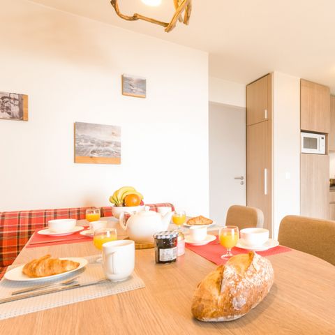 Wohnung 6 personen - - 2 Schlafzimmer - Balkon - Bergblick