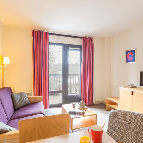 Apartement 4 Personen - - 1 Schlafzimmer