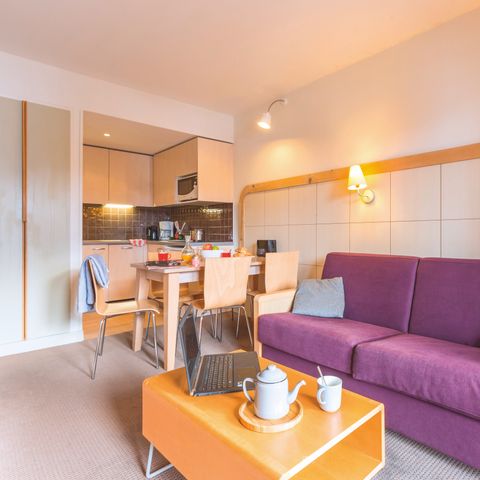 Wohnung 4 personen - 1 Schlafzimmer - Balkon - Südlage