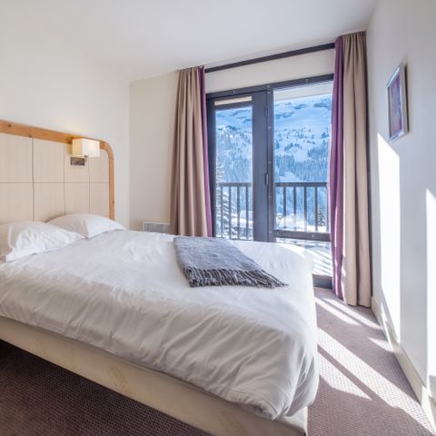 Wohnung 6 personen - 2 Schlafzimmer - Balkon - Südlage