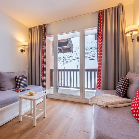 Wohnung 4 personen - 1 Schlafzimmer - Bergblick