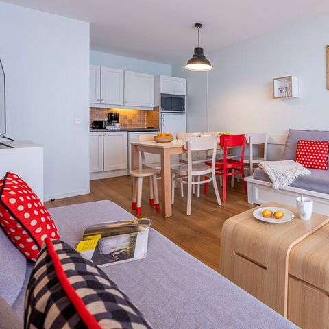 Wohnung 6 personen - 1 Schlafzimmer - 1 Schlafbereich - Bergblick