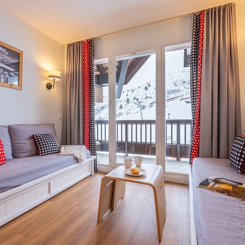 Wohnung 6 personen - 1 Schlafzimmer - 1 Schlafbereich - Bergblick