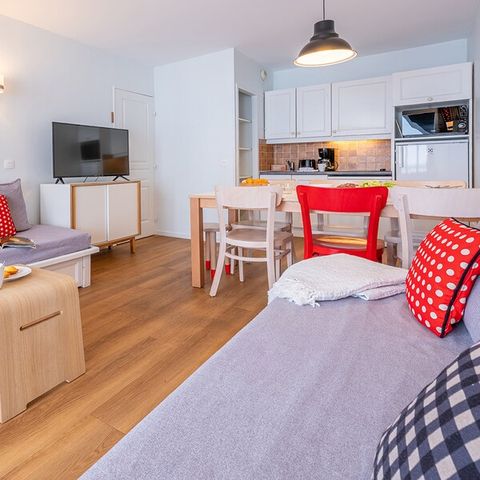 Wohnung 6 personen - 1 Schlafzimmer - 1 Schlafbereich - Bergblick