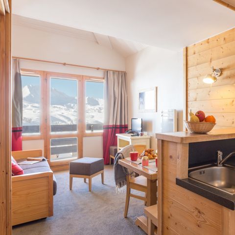 Apartement 4 Personen - - 1 Schlafzimmer - Bergblick - Südlage