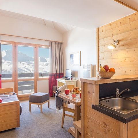 Apartement 4 Personen - - 1 Schlafzimmer - Bergblick - Südlage