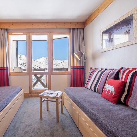 Wohnung 6 personen - - 1 Schlafzimmer + 1 Schlafalkoven - Bergblick - Südlage
