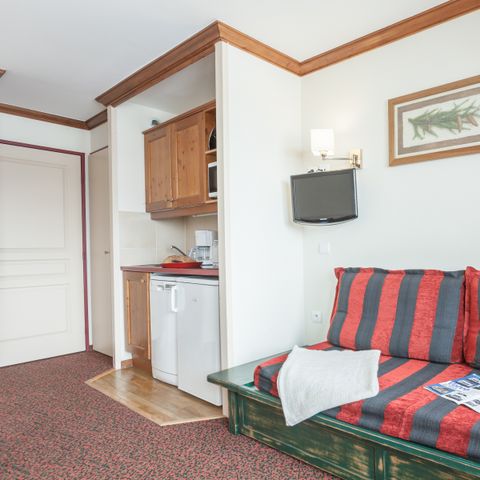 Wohnung 6 personen - - 1 Schlafzimmer + 1 Schlafalkoven - Bergblick