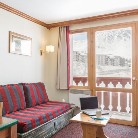 Wohnung 6 personen - - 1 Schlafzimmer + 1 Schlafalkoven - Bergblick