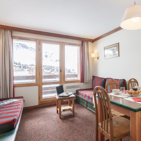 Wohnung 6 personen - - 1 Schlafzimmer + 1 Schlafalkoven - Bergblick