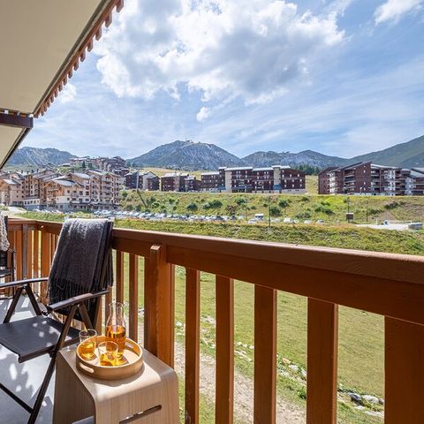 Wohnung 6 personen - - 1 Schlafzimmer + 1 Schlafalkoven - Bergblick
