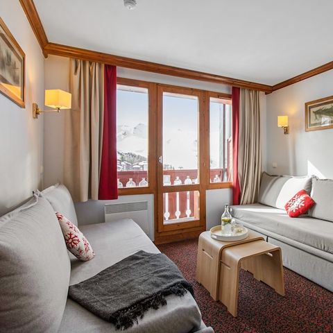 Wohnung 6 personen - - 1 Schlafzimmer + 1 Schlafalkoven - Bergblick