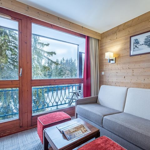 Wohnung 4 personen - 1 Schlafzimmer - Balkon - Bergblick