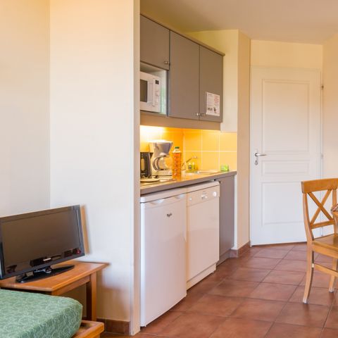 Studio 5 personen - Studio - 1 Schlafalkoven - Terrasse oder Balkon
