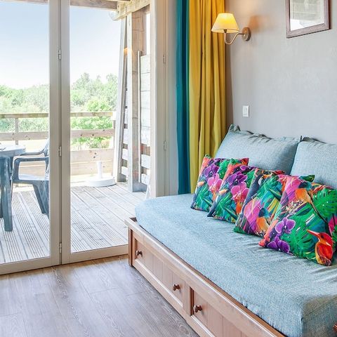 Apartement 5 Personen - - 1 Schlafzimmer - Terrasse oder Balkon